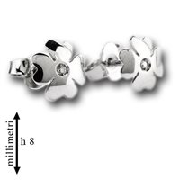 Orecchini Gemoro Donna in Oro bianco Diamante OB386BIA - OB386BIA